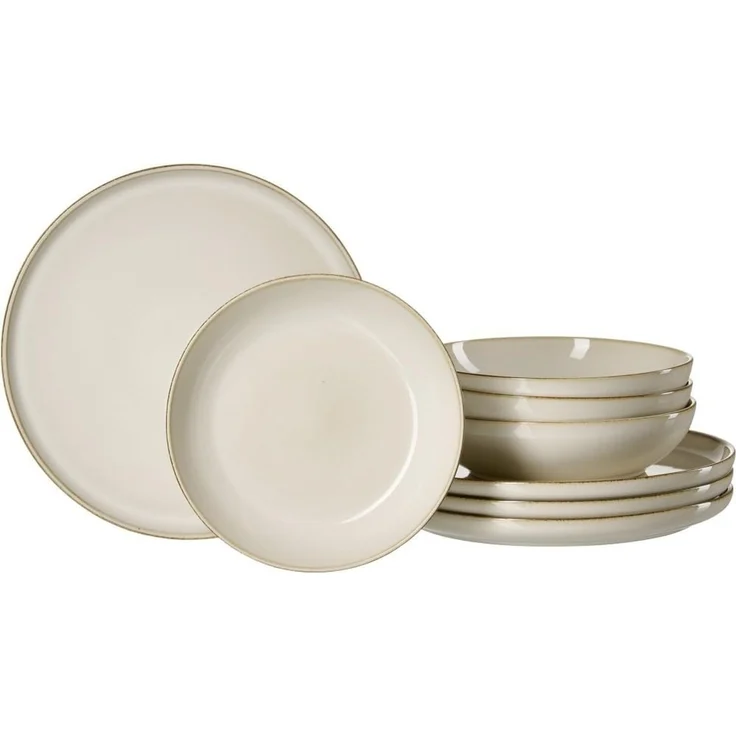 Ritzenhoff & Breker Schale Olivia Beige Ø 19.5 cm, Steingut – Bild 8