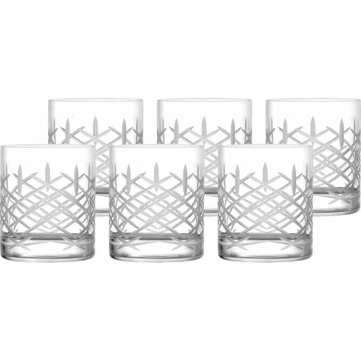 Stölzle Lausitz NEW YORK BAR CLUB Whiskybecher 320 ml 6er Set