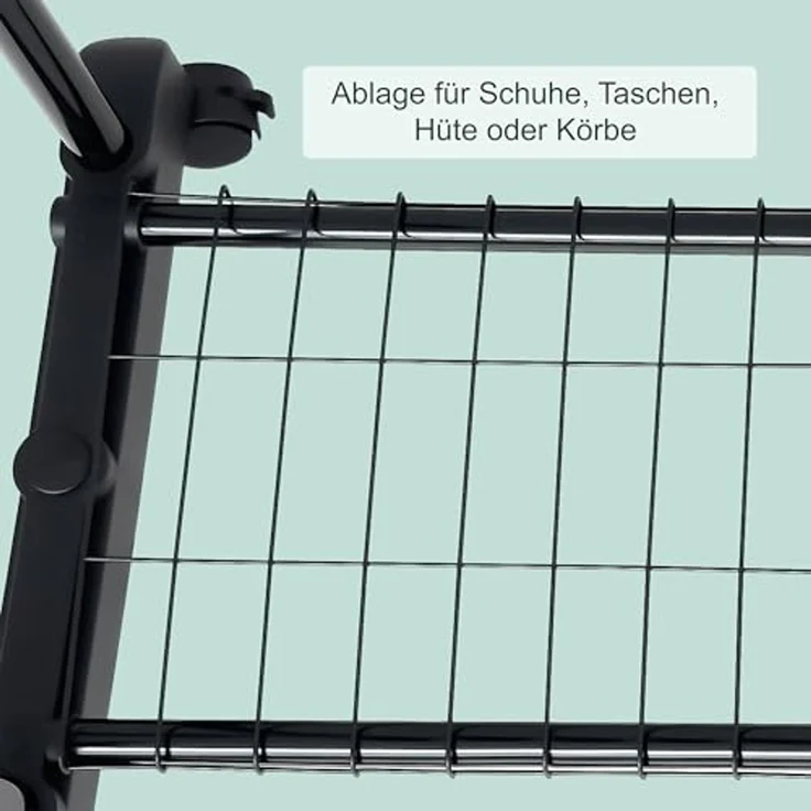 Kleiderständer 2 Stangen 10051368 – Bild 6