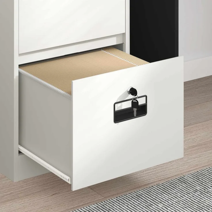 vidaXL Aktenschrank Rosa 45,5 x 42 x 139 cm Kaltgewalzter Stahl 891623 – Bild 5