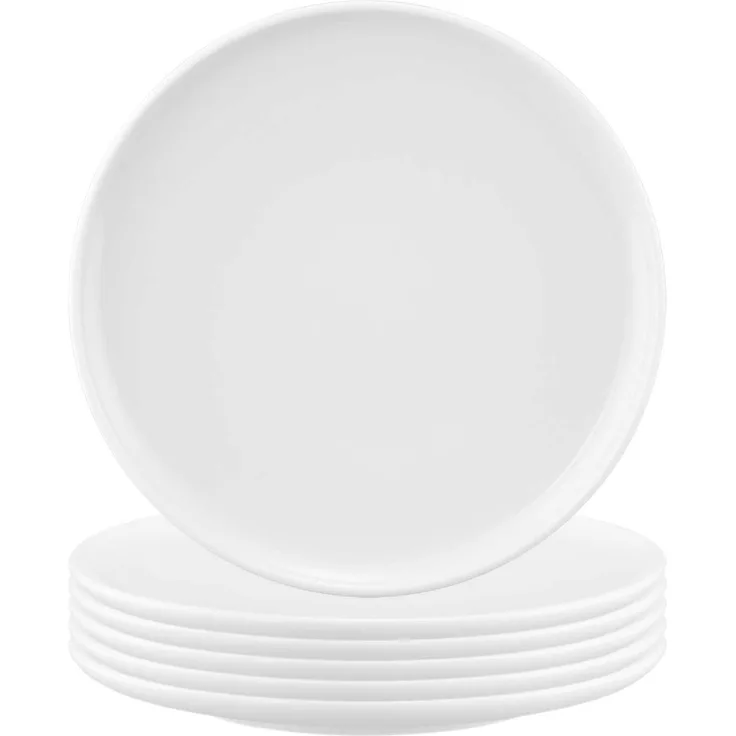 Seltmann Weiden Sento Home Frühstücksteller ø 21,4 cm 6er Set Weiß