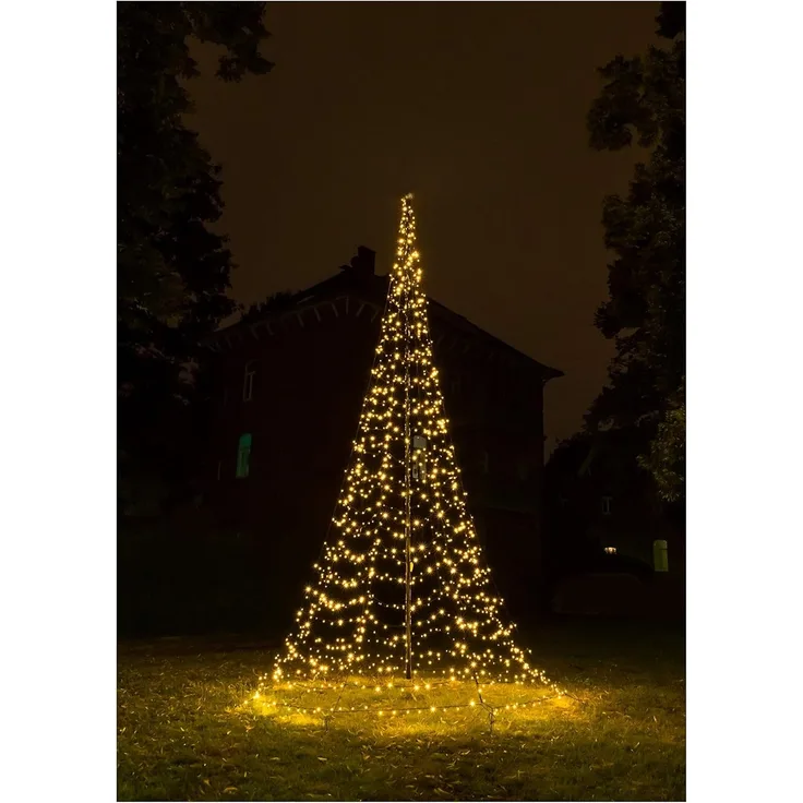 Galaxy Led Tannenbaum 800 cm zum Aufhängen am Fahnenmast