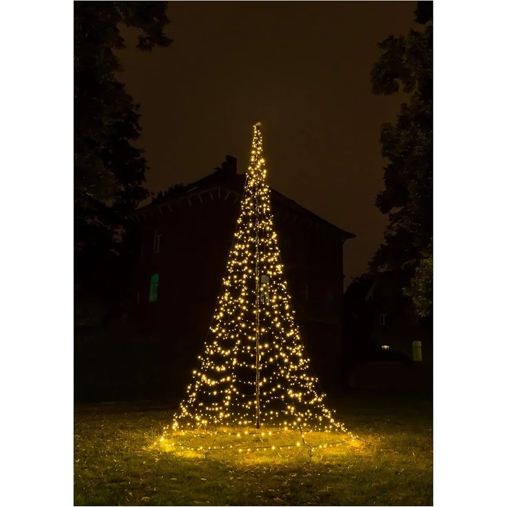 Galaxy Led Tannenbaum 800 cm zum Aufhängen am Fahnenmast – Bild 1