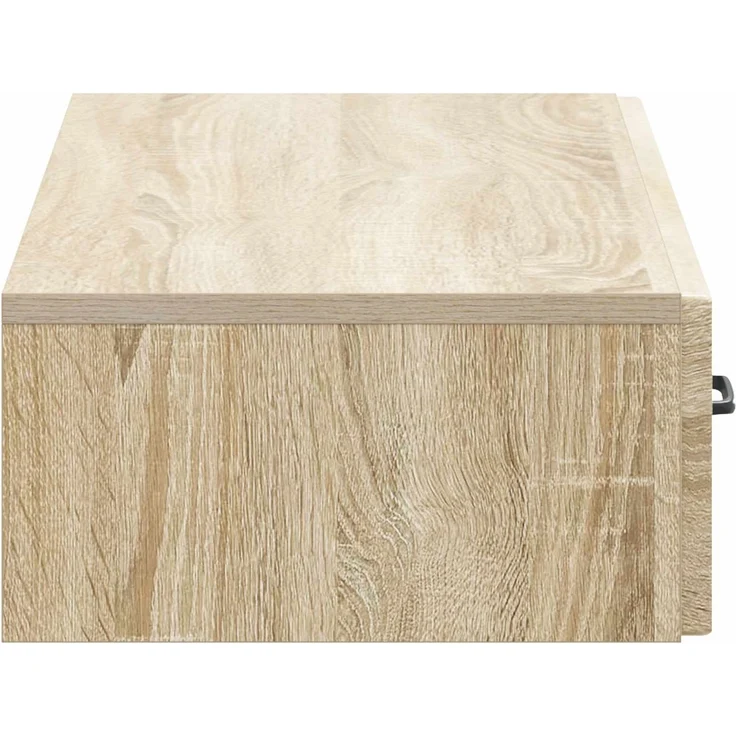 vidaXL Wandmontierter Beistelltisch Sonoma-Eiche 87,5 x 34,5 x 17 cm 899347 – Bild 5