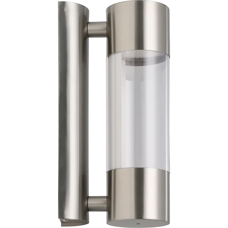 Eglo 96013 LED Outdoor Wandleuchte ROBLEDO edelstahl transparent L:7,5cm H:26cm T:12cm IP44 – Bild 2