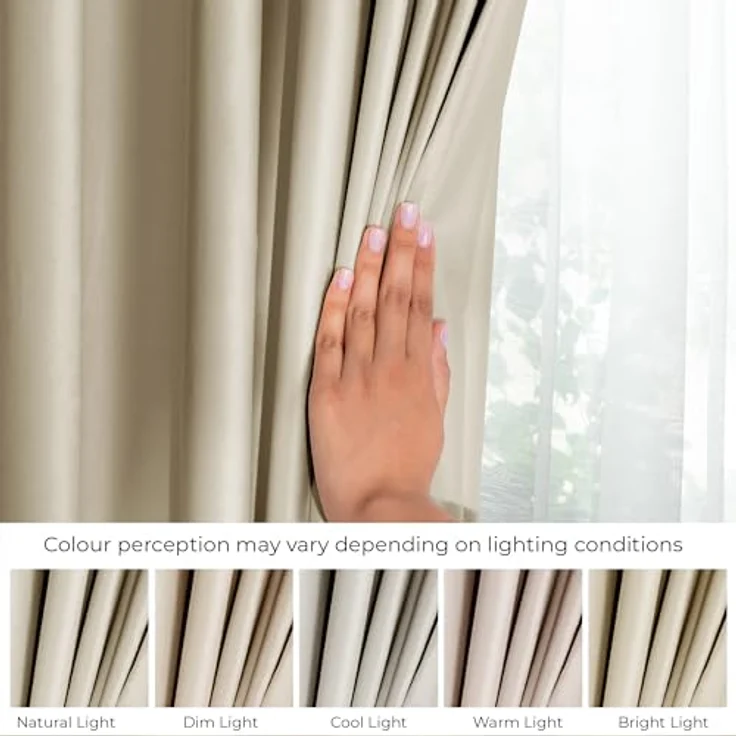 AmeliaHome Gardine Gardine Kräuselband Vorhang VerdunkelndSamt Textil Multifunktionsband, Multifunktionsband (1 St), verdunkelnd, Samt Textilien, mit Raffhalter – Bild 6
