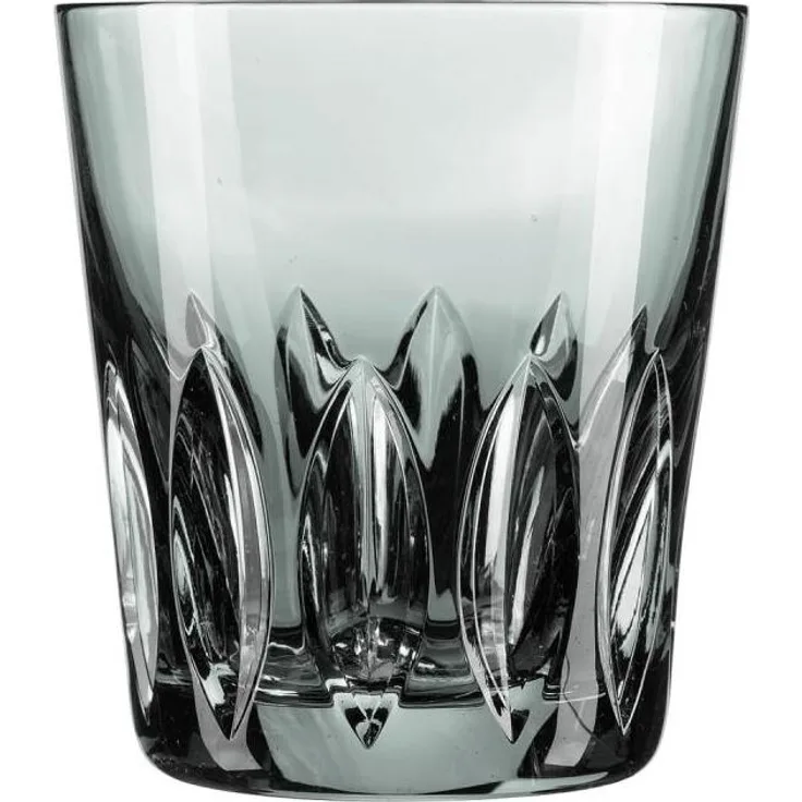 Trinkglas Kristall Ritz grau (9,5cm)