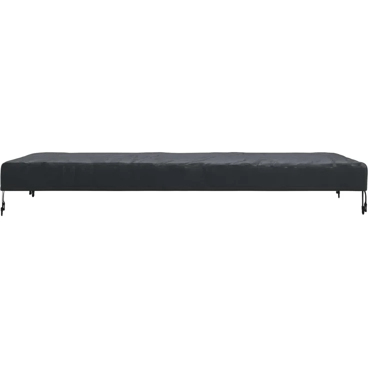 vidaXL Tischdecken Uni Schwarz 182 x 92 x 15 cm Stoff 4106110 – Bild 7