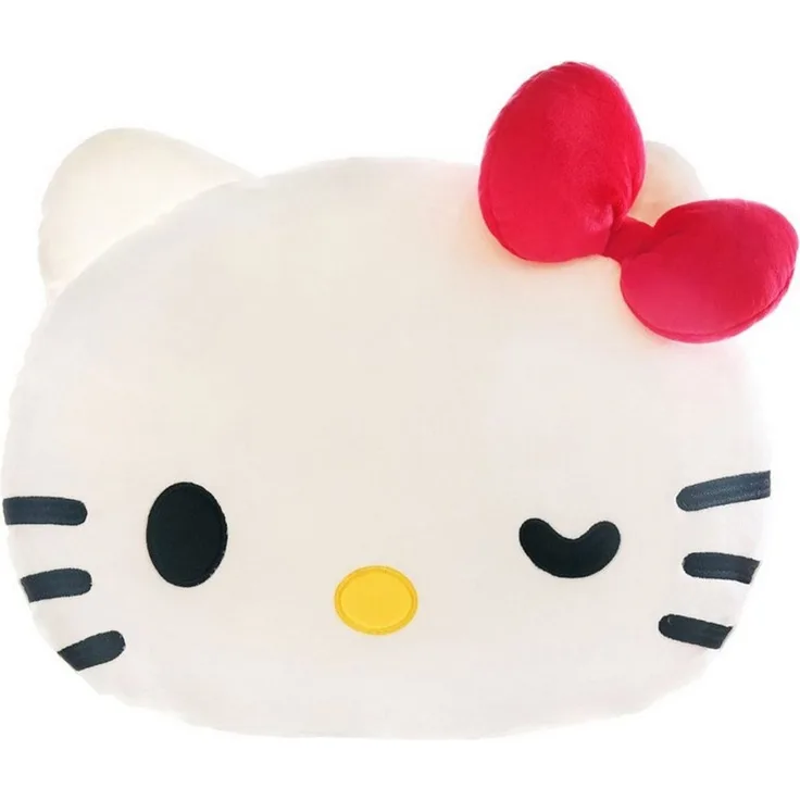 Sakami Merchandise Dekokissen Sanrio 3D Kissen Hello Kitty 37 cm