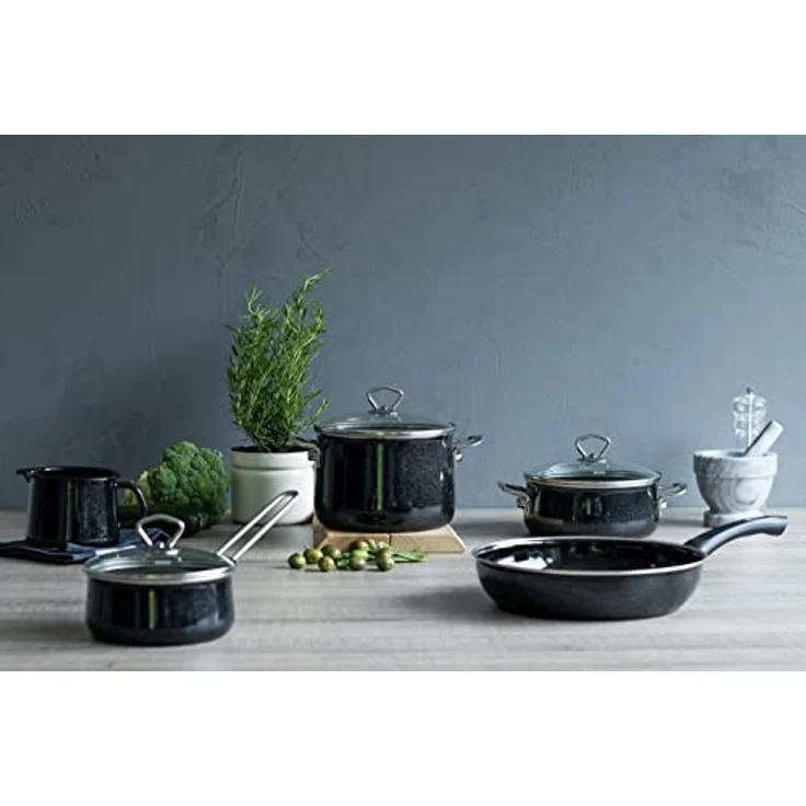 Riess Nouvelle Schnabeltopf Black 1 Liter 11cm – Bild 2
