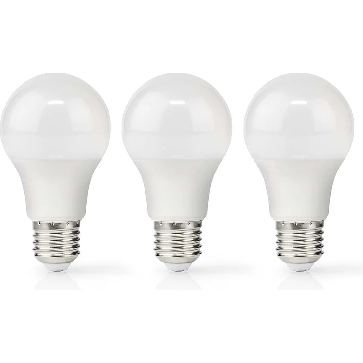 LED-Lampe E27 | A60 | 8.0 W | 806 lm | 2700 K | Warmweiss | Retro Style | Matte lampe | 3 Stück – Bild 2