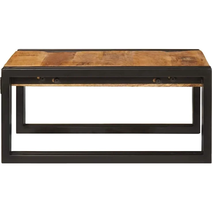 vidaXL Badregal Braun 40 x 50 x 23 cm Massives rohes Mangoholz 4102751 – Bild 5