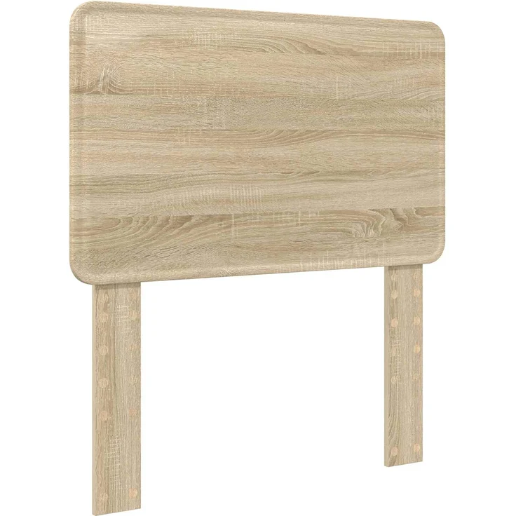 vidaXL Bettrahmen Sonoma-Eiche 90 x 200 cm Massives Kiefernholz 3412535 – Bild 5