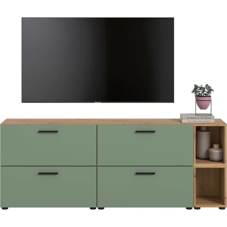 The One Wohnkombination in Smoke Green Nachbildung – Bild 2