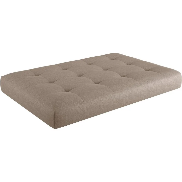 sunnypillow Sitzkissen Palettenkissen gesteppt Sitzkissen 120x60x15cm, Sandfarben