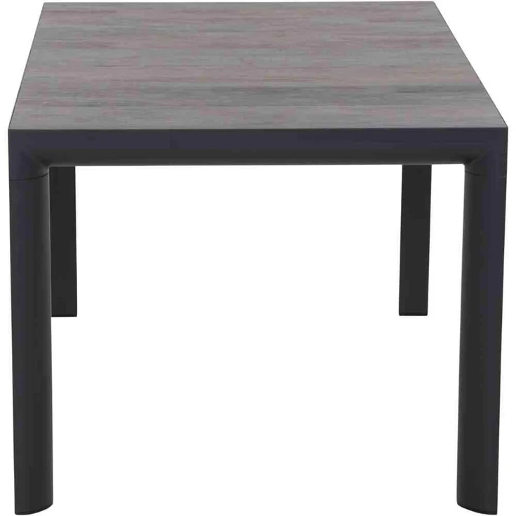 Siena Garden Silva Dining Tisch 160x90 cm ? Aluminium (matt anthrazit) & Keramikplatte (washed grey) – Bild 6