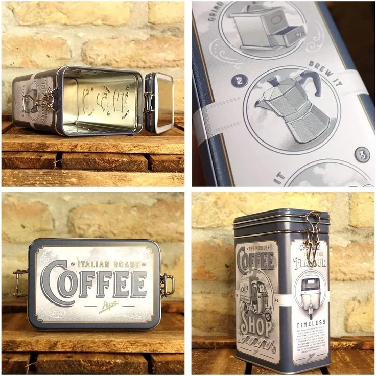 Nostalgic-Art Kaffeedose Aromadose - APE - Ape Coffee Shop – Bild 3