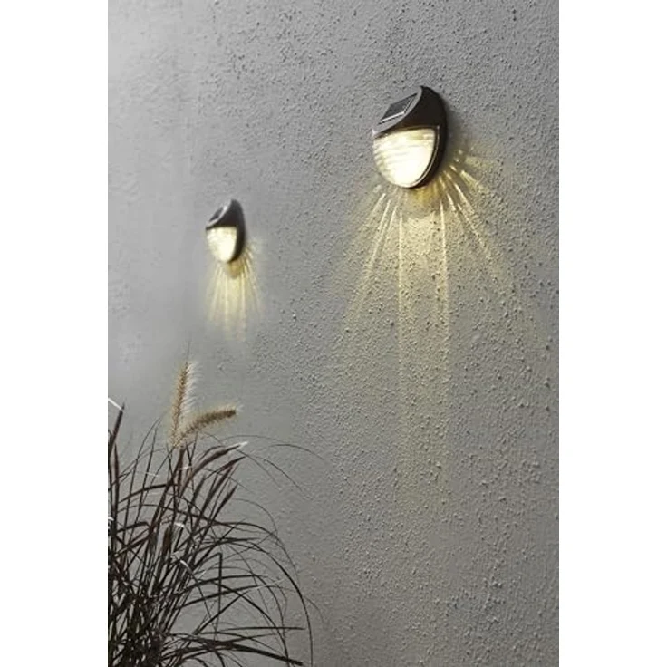 Best Season Solar Beleuchtung, Fency, braun, 11 x 11 x 4 cm, 479-01 – Bild 5