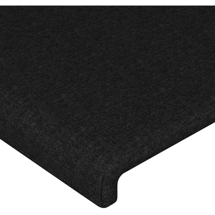 vidaXL Kopfteile 4 Stk. Schwarz 72x5x78/88 cm Stoff 3116052 – Bild 4