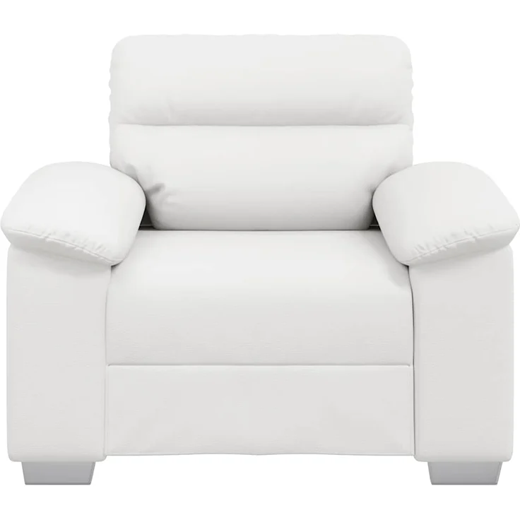 vidaXL Sessel Weiß 100x81x84 cm Kunstleder 4105332 – Bild 3