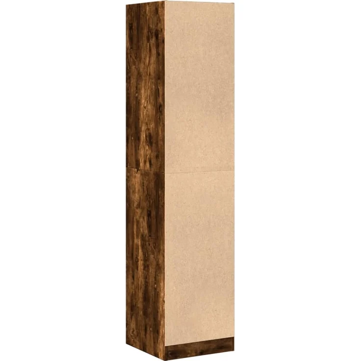 vidaXL Apothekerschrank Räuchereiche 40x41x174,5 cm Holzwerkstoff 3309649 – Bild 6