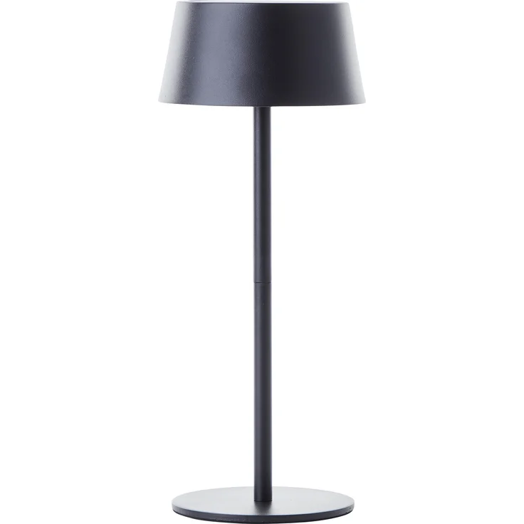 Brilliant LED Außen-Tischleuchte Picco LED Außentischlampe Leuchte mit Solar in schwarz matt per USB ladbar – Bild 2