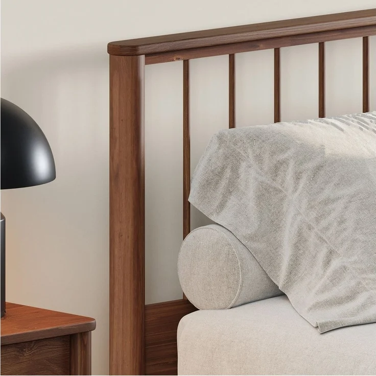 IDIMEX Massivholzbett APOANA, Doppelbett mit Lattenrost aus Massivholz kastanie – Bild 2