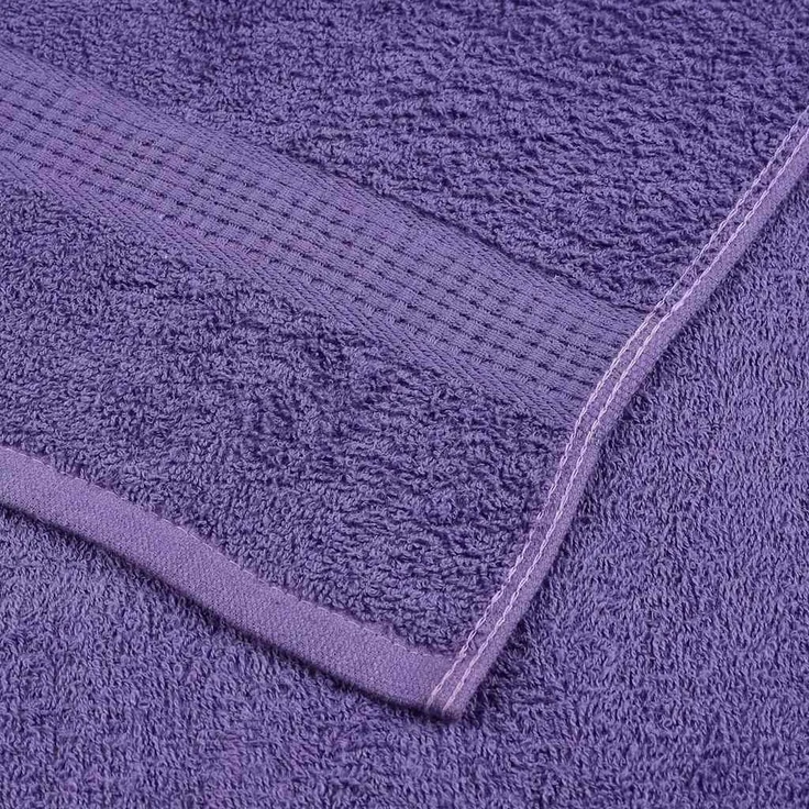 vidaXL Badetücher FROGN 10 Stk. Lila 100x150 cm 360 g/m² 136886 – Bild 5