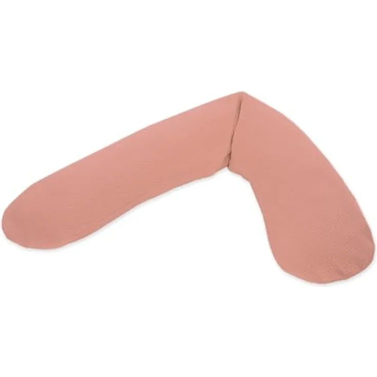 Theraline Stillkissen "Das Original", Polyester Hohlfaser, 190 cm, Feinstrick, Farbe Pfirsichrosa