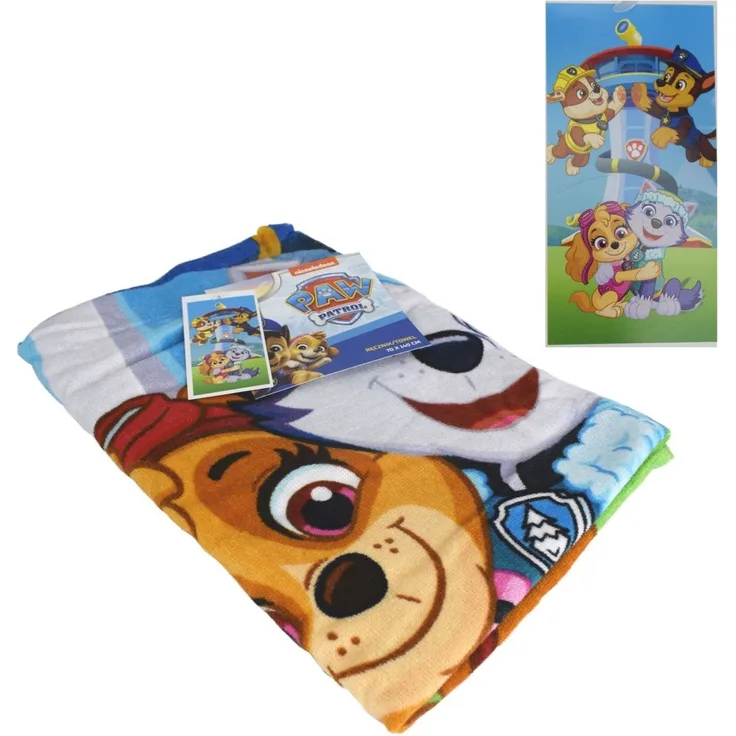 Handtuch ca. 70 x 140 cm Dusch- und Badetuch Paw Patrol Paw Patrol vertikal
