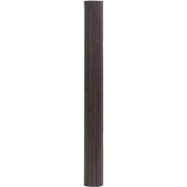 vidaXL Teppich Rechteckig Dunkelbraun 60x200 cm Bambus 376719 – Bild 3