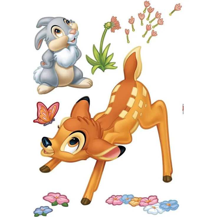 Komar Wandtattoo Bambi