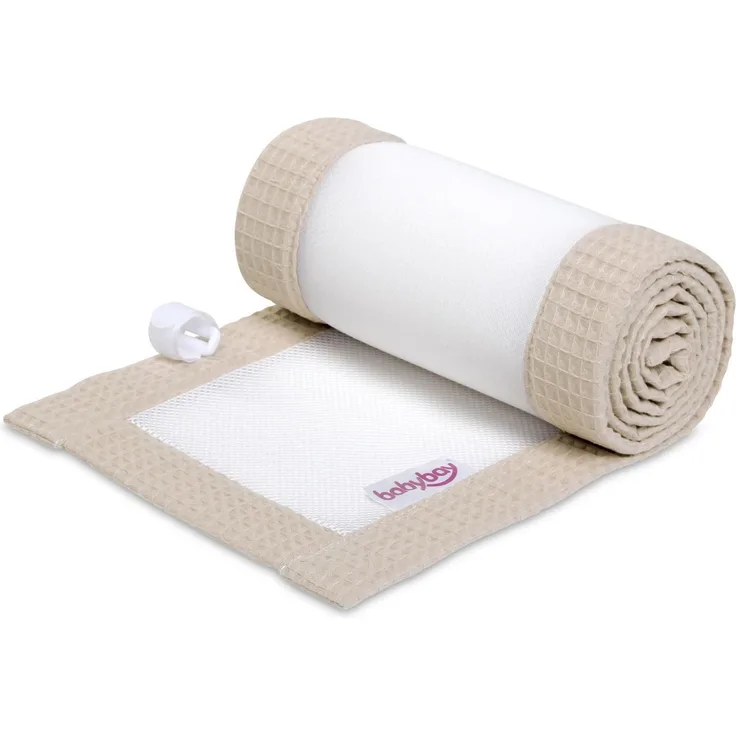 babybay Nestchen 3D Mesh-Waffelpiqué passend für Modell Original, sand