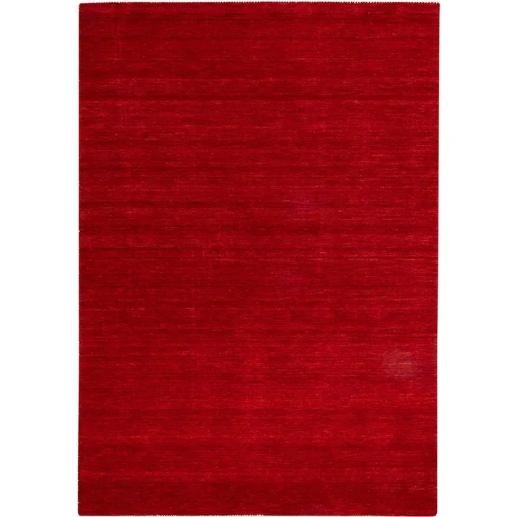Gabbeh Teppich Nomade, Farbe: Rot, Größe: 65x135 cm