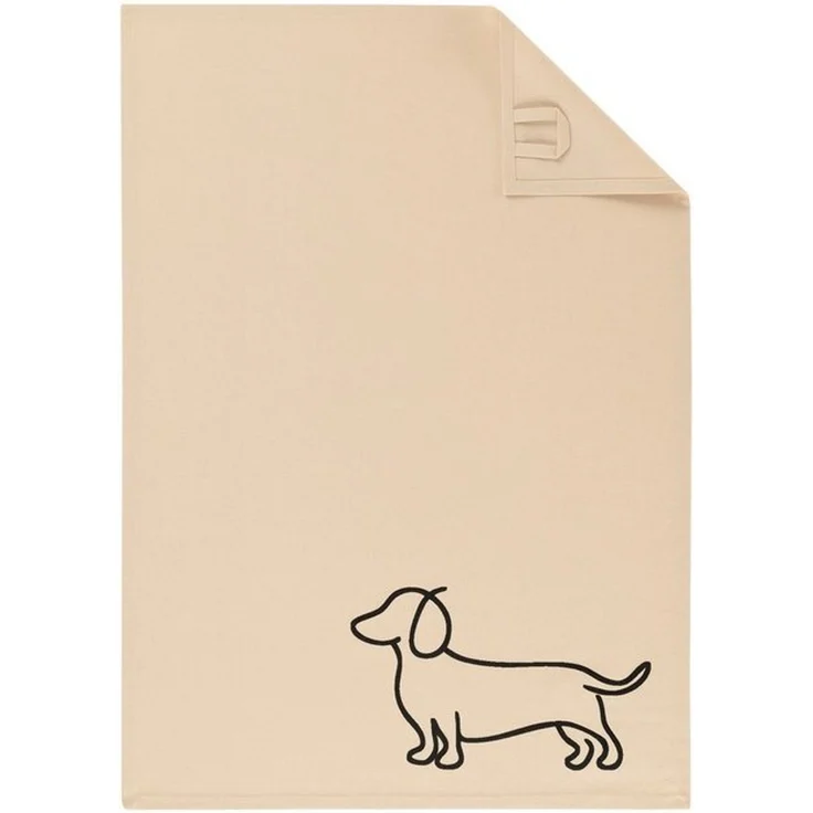 Cawö Home Geschirrtuch Cuisine WE LOVE DOGS Companion 6248, (1-tlg) – Bild 2