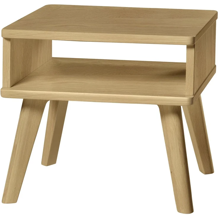 Stand Tische Eiche Massivholz 38cm x 48cm x 42cm – Bild 1
