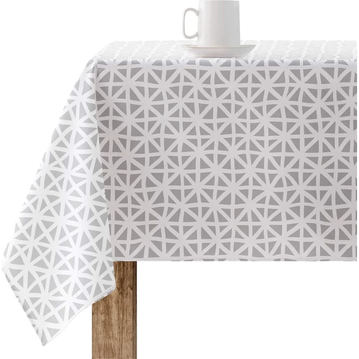 Belum Tischdecke ohne Wachstuch, Gisela 122, Tischdecke 140x140 cm, schmutzabweisend, harzbeschichtet, antibakteriell, Tischdecke aus organischem Stoff, Tischdecke aus 100% Bio-Baumwolle