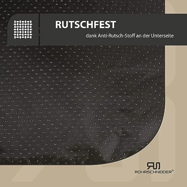 Rohrschneider Tierdecke Couchkissen Hund Hundebett Sofaschutz Möbelschutz Kofferraumschutz, Gesteppt, mit Rand – Bild 4