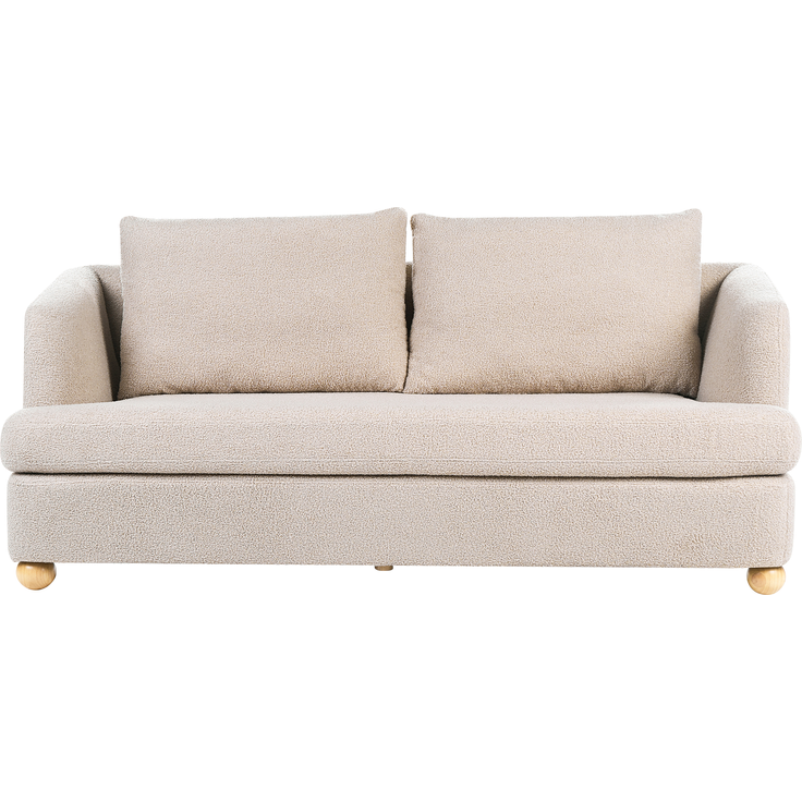 Sofa 3-Sitzer RATTVIK Bouclé Beige – Bild 4