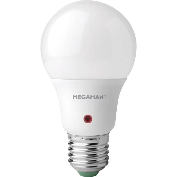 Megaman MM48532 LED-Lampe (RGB) EEK F A–G E27 Glühbirnenform 8 8 W = 60 W Warmweiß (Ø x L) 60 mm x 109 mm inkl. Tageslichtsensor 1 Stk