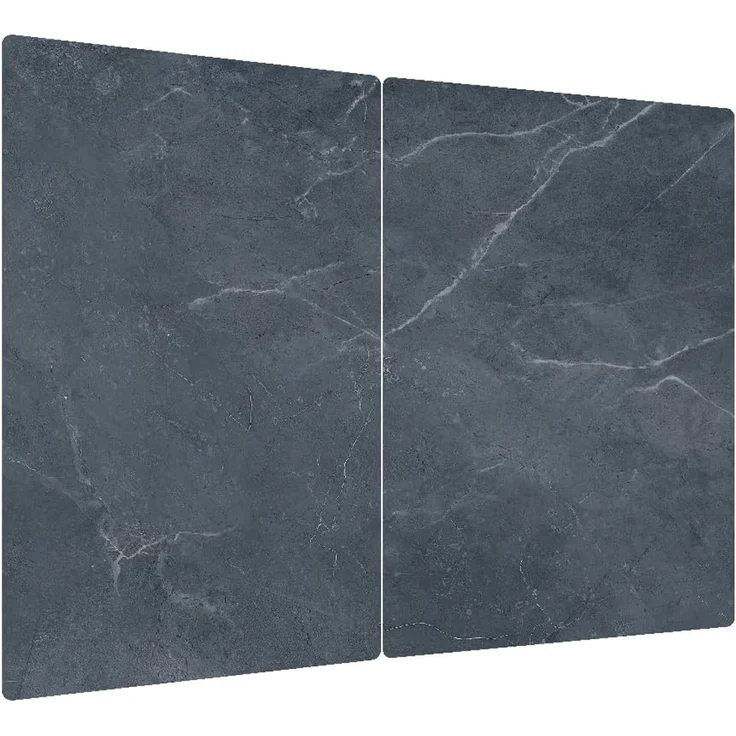 ALLboards Schneidebrett Glas Herdabdeckplatte Schneidebrett 2er Set Multi-Platte – Bild 1