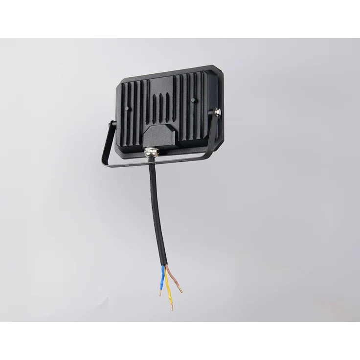 LED Flutlichtstrahler 30W, Aluminium Schwarz, IP65, mit Anschlussbox – Bild 8