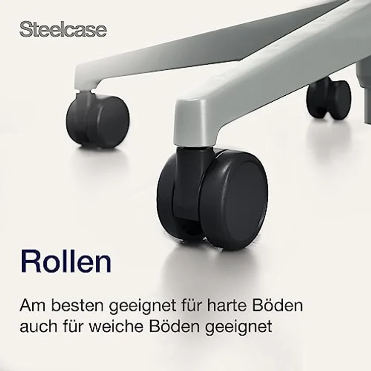 Steelcase Gesture Bürostuhl mit Bezug in Sturmhorizont mit Kopfstütze – Bild 10