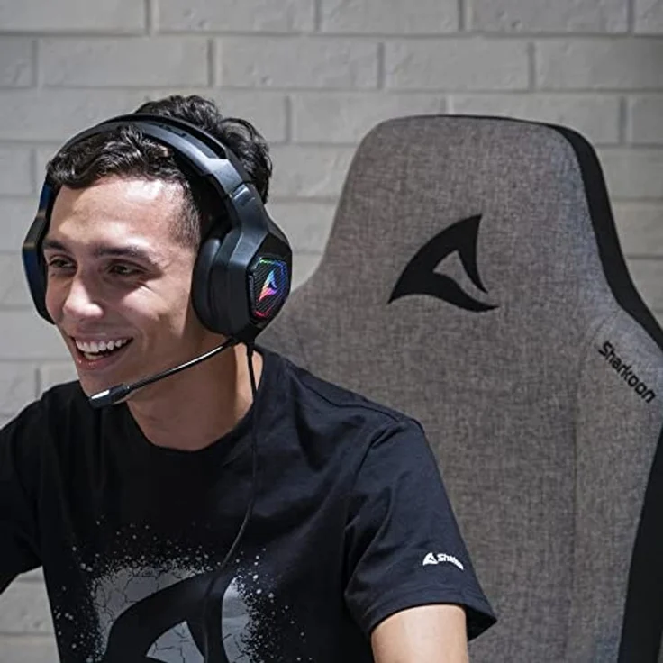 Sharkoon SKILLER SGS40 Fabric Gaming-Stuhl, grau – Bild 2