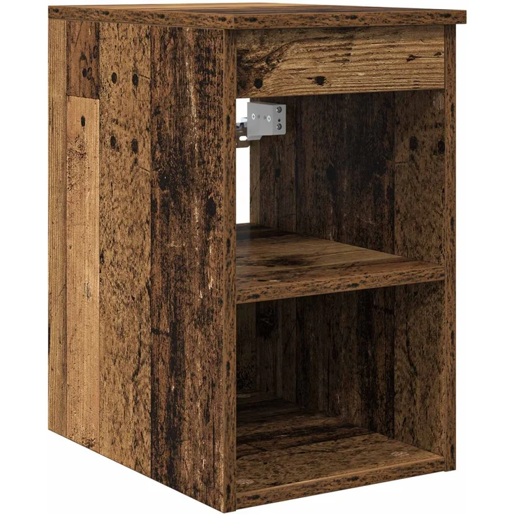 vidaXL Badezimmerschrank Altholz 30 x 35 x 50 cm Holzwerkstoff 890340 – Bild 2