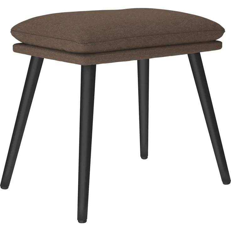 vidaXL Fußhocker Taupe 45 x 29,5 x 39 cm Stoff [341502]