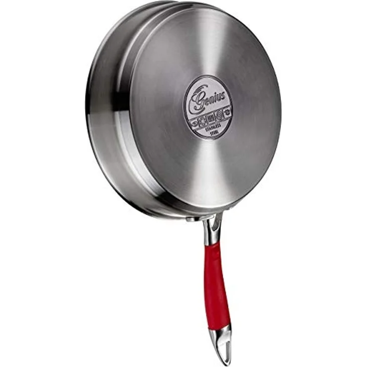Genius - Steelfit Edelstahl Pfanne mit Glasdeckel Ø 24cm – Bild 5