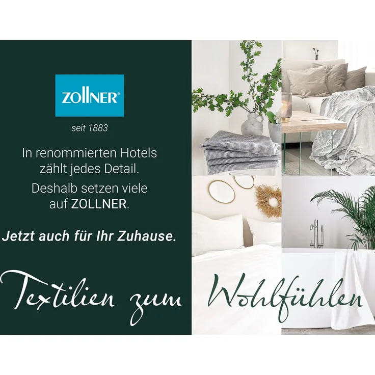 ZOLLNER 2er Set Badematten in 50x70 cm aus Baumwolle, aqua
