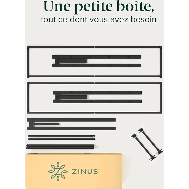 Zinus Lorelei Platforma Bed Frame 35,6 cm – Bild 9
