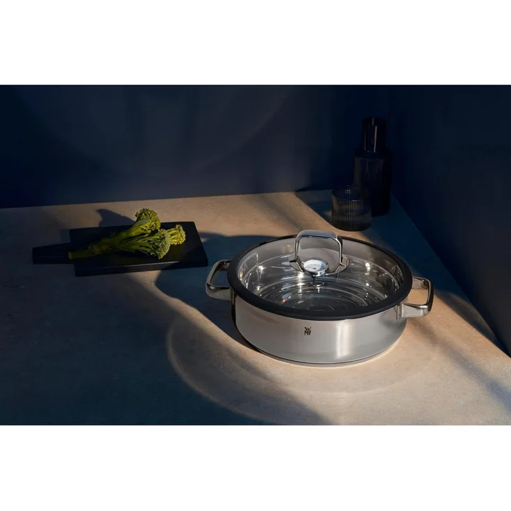 WMF Vitalis Dampfgarer mit Glasdeckel 28cm Dampfgarer – Bild 2